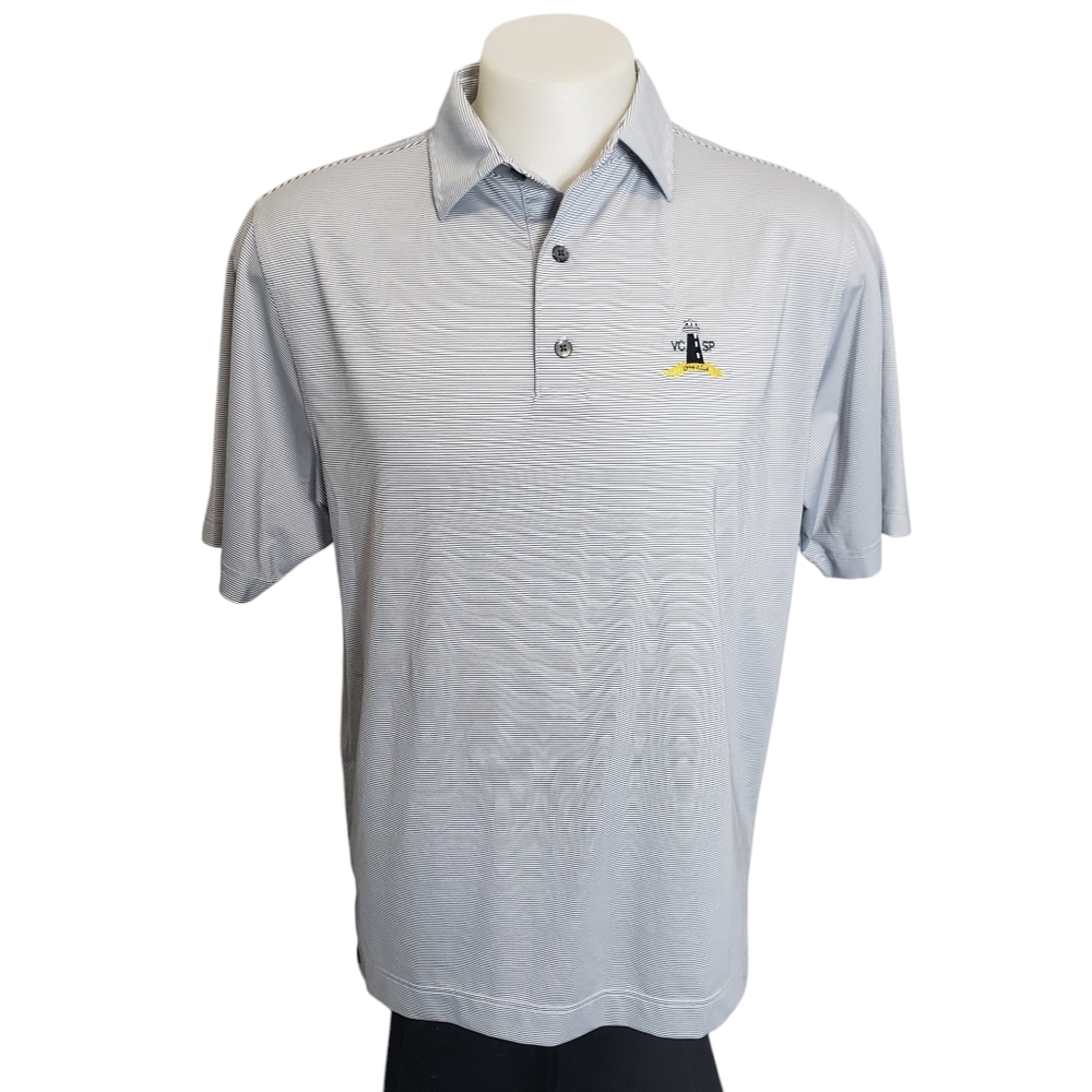 Footjoy Royal Troon Golf Club Troon,Scotland Performance Polo Shirt  Size Medium